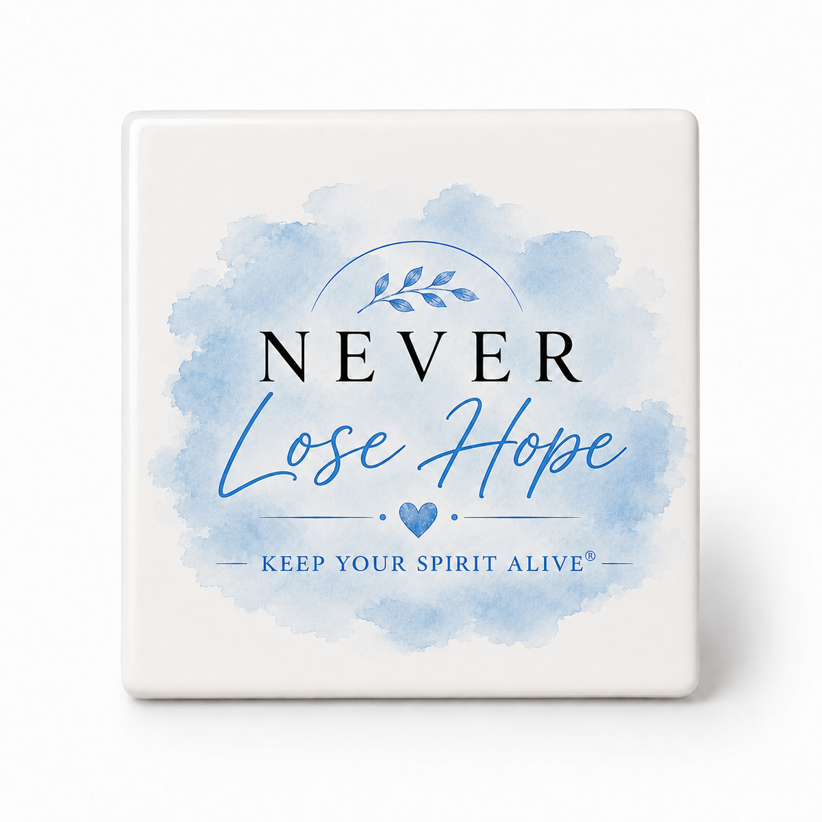 Inspirational Ceramic Coaster | Sympathy Gift | Hope Coaster UK – 4 Designs