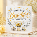 Joy Inspirational Ceramic Coaster – Choose Your Design